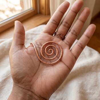 Copper Spiral Energy Pendant, 3 of 8