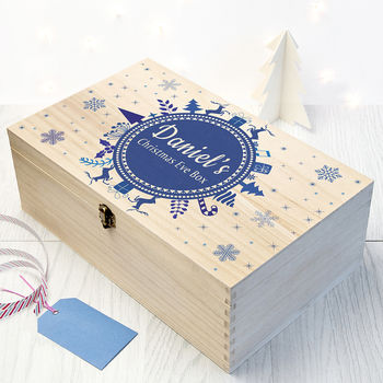 Christmas Eve Personalised Goodie Box, 2 of 8