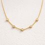 Diamond Station Necklace, thumbnail 1 of 7