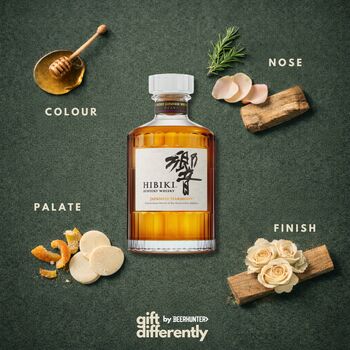Personalised Suntory Hibiki Japanese Harmony Whisky Gift Set, 2 of 9