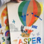 Personalised Balloon Print With Woodland Animals, thumbnail 2 of 12