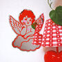 Cherub Mirror Red, thumbnail 1 of 2