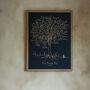 Shining Gold Foil Personalised Family Tree, thumbnail 3 of 12