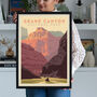 Grand Canyon National Park Travel Print, thumbnail 2 of 8