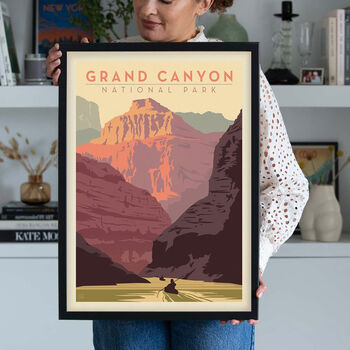 Grand Canyon National Park Travel Print, 2 of 8