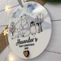 Personalised Baby First Christmas Polar Snow, thumbnail 2 of 3