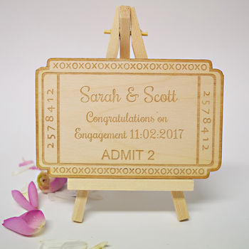 Personalised Engagement Congratulation Card, 8 of 12