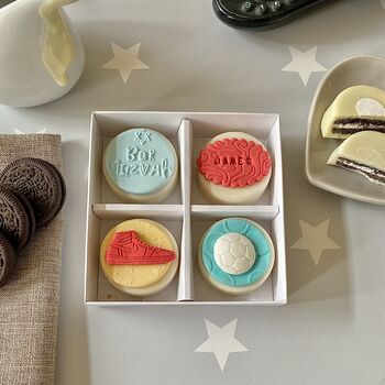 Personalised Bar Mitzvah Chocolate Coated Oreo Gift, 7 of 12