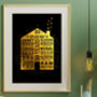 Personalised 50th Golden Anniversary Home Print, thumbnail 1 of 9