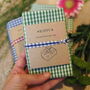 Reusable Organic Cotton Gift Wrap 'Gingham', thumbnail 7 of 12