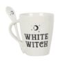 White Witch Mug And Spoon Set, thumbnail 2 of 6