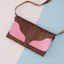 Personalised Leather Clutch Handbag, thumbnail 1 of 7