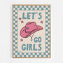 Let's Go Girls Cowgirl Print, thumbnail 7 of 8