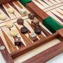 Wooden Backgammon Playing Game Set, thumbnail 1 of 8