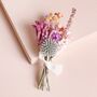 Betty Dried Flower Wedding Buttonhole, thumbnail 1 of 2