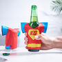 Personalised Superhero Shirt Can Cooler, thumbnail 1 of 6