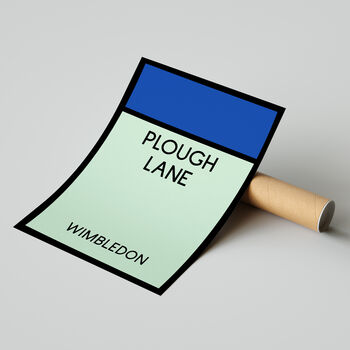 Plough Lane Monopoly Afc Wimbledon Football Print, 2 of 2