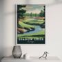 Shadow Creek Golf Course Poster – Golf Wall Art Print | Gift For Golfers, Dad, Husband, Golf Gift For Him, thumbnail 1 of 2