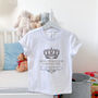 Hm King Charles Iii Coronation T Shirt, thumbnail 8 of 9