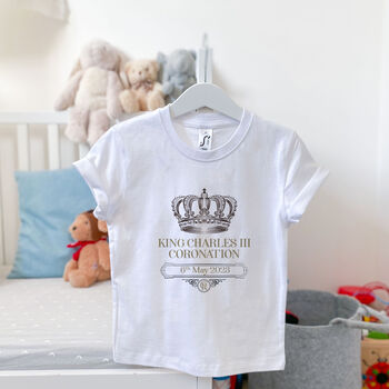 Hm King Charles Iii Coronation T Shirt, 8 of 9