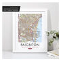 Favourite UK City Location Personalised Map Print, thumbnail 11 of 12