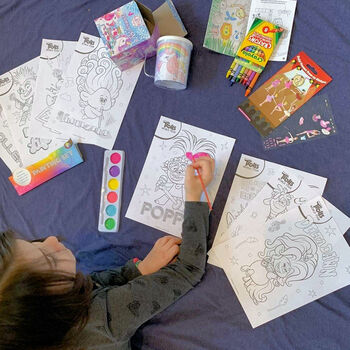 Fun Art Activity Kit Including And Personalised Bag, 6 of 7