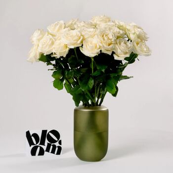 White Avalanche Rose Bouquet, 2 of 3