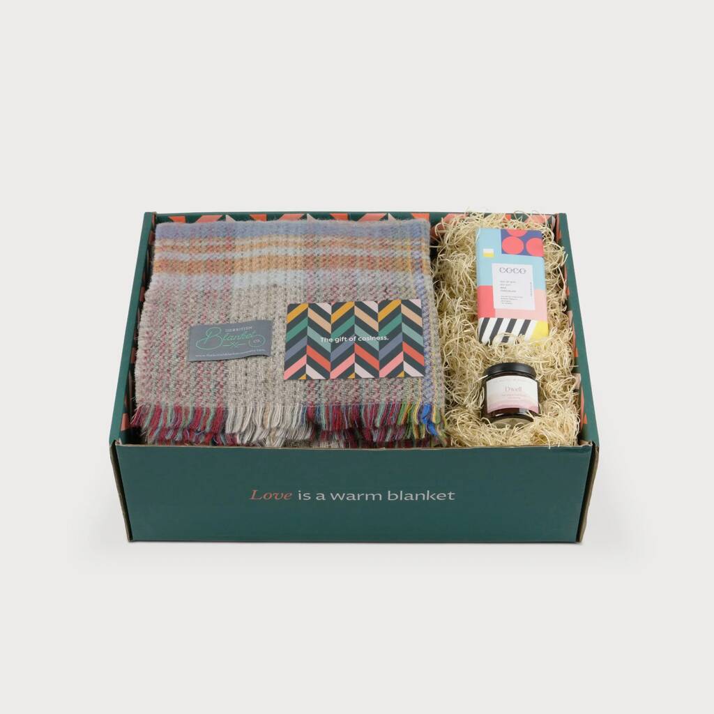 Blanket Gift Hamper: Random Recycled Wool Blanket, 1 of 5