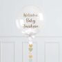 Personalised New Baby Pastel Chrome Bubble Balloon, thumbnail 1 of 2