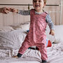 'Mummy Is The Best' Print Children's Dungarees, thumbnail 1 of 11