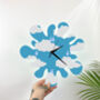 Sky Clouds Blob Shape Decorative Clock, thumbnail 1 of 11