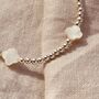 Sterling Silver Mini Clover Bracelet, thumbnail 2 of 5