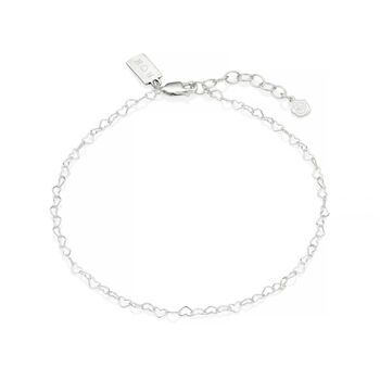 Personalised Heart Chain Anklet, 4 of 9