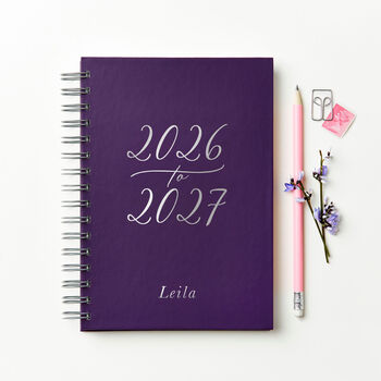 Personalised Flourish 2026/27 Mid Year Diary, 2 of 10