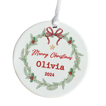 Personalised Christmas Ornament Gift For Kids And Adults, 2 of 7