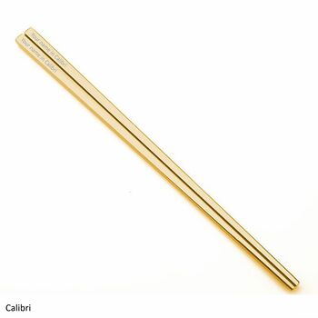 Personalised Gold Stainless Steel Chopsticks, 3 of 7