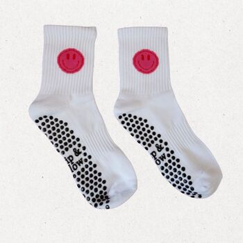 'Smiley' Grip Socks, 3 of 3