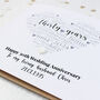 Personalised 30th Anniversary Card With Pearl Heart, thumbnail 5 of 5