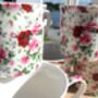 Set Of Six China Palace Mugs In Summertime Chintz Design, thumbnail 10 of 11