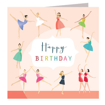 Ballet Happy Birthday Card, 2 of 5