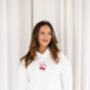 Ladies Embroidered Cherry Mama Mini Me Matching Hoodie, thumbnail 3 of 6
