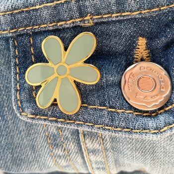 The Wonky Daisy Club Pin Badge | You Are Enough / Positive Gift For Mum, Sister Or Friend, 3 of 11