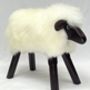 Ivory Fleece Lamb Seat / Footstool / Footrest, thumbnail 1 of 3