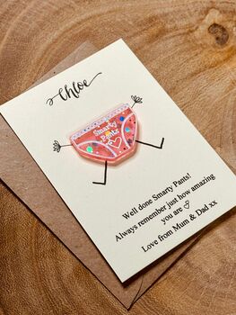 Smarty Pants Token Personalised Gift Card, 2 of 3