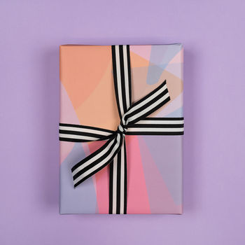 Luxury Stained Glass Wrapping Paper | Pinks, 4 of 5
