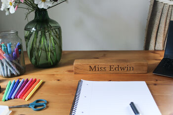 Personalised Teacher And Staff Name Plaque, 4 of 9