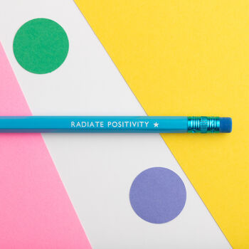 Radiate Positivity Blue Pencil, 3 of 7