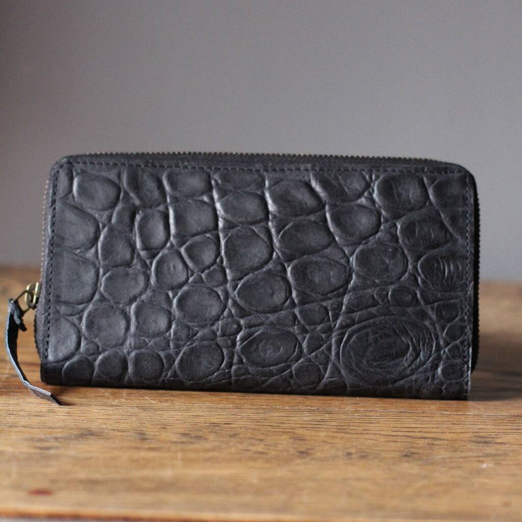 Collard Manson Floral Wallet Tan By CollardManson | notonthehighstreet.com