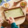Personalised Wooden Family Drinks Tray, thumbnail 1 of 6