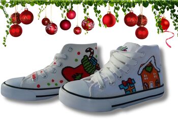 Doodle My Shoe, Customise Your Own Trainers, 3 of 9